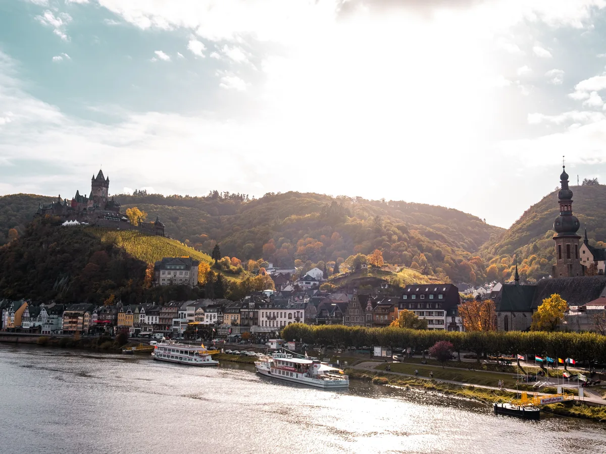 Cochem on the bank of the Moselle