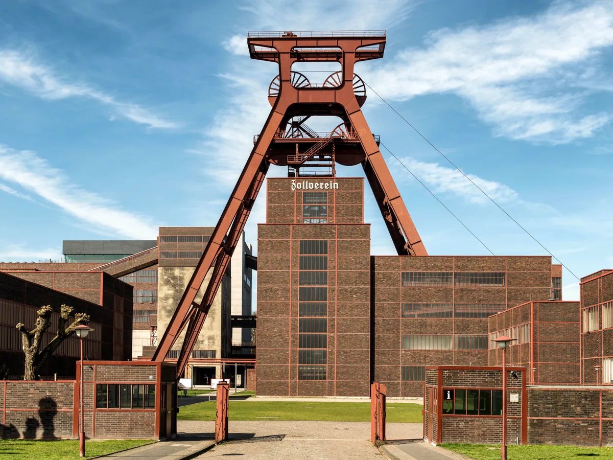 The Zollverein coal mine complex in Essen
