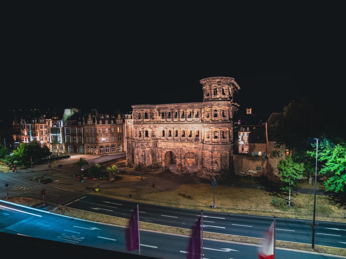 The Roman Porta Nigra in Trier